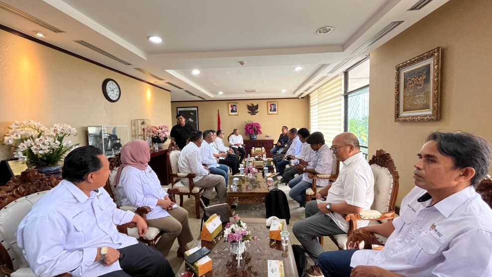 PWI Riau Dukung Program Pemprov, Gubri Wahid Siap Berkolaborasi