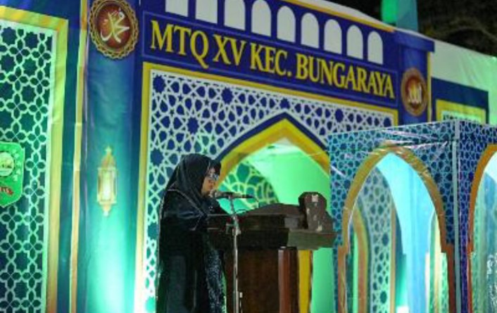 Bupati Siak Buka MTQ ke-15 Bunga Raya, Tegaskan Komitmen Bangun Generasi Qurani