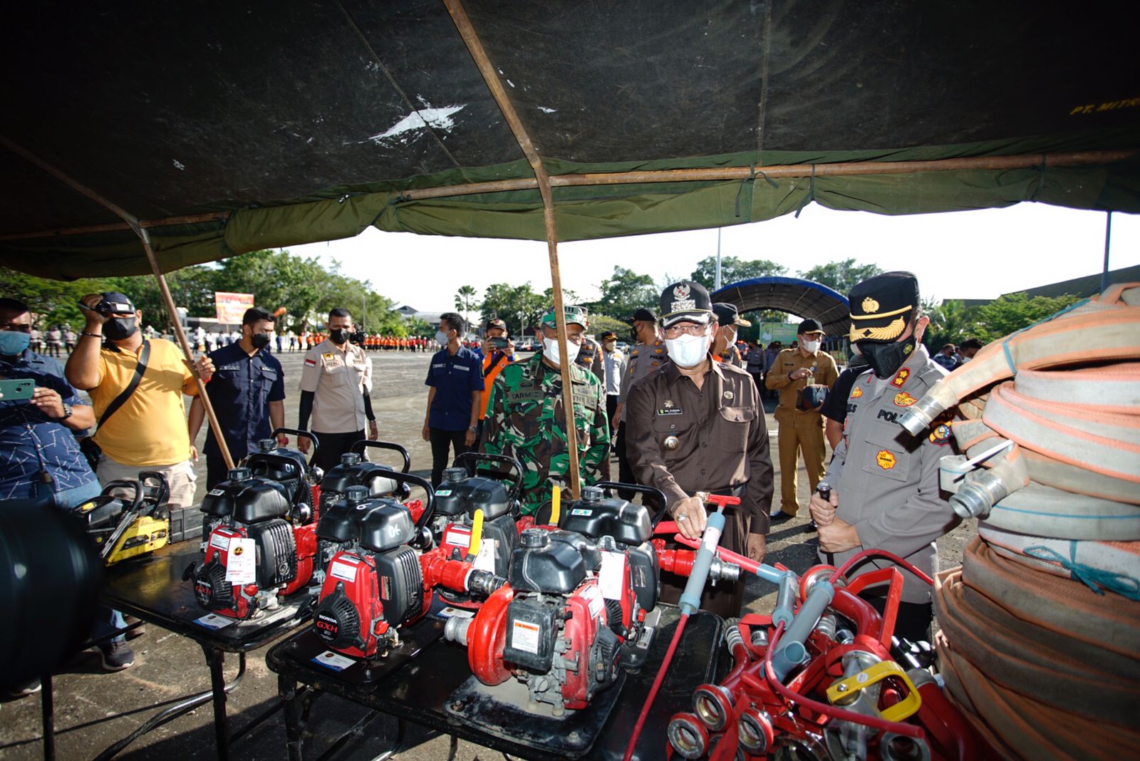 Bupati Inhil Imbau Seluruh Stekholder Tingkatkan Kewaspadaan Karhutla