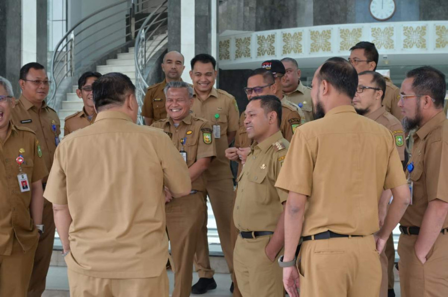 Gubri Wahid Minta PUPR Riau Pastikan Kesiapan Infrastruktur Menjelang Mudik Lebaran