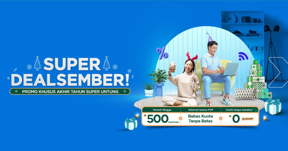 First Media Powered by XL Axiata Luncurkan “Super Dealsember