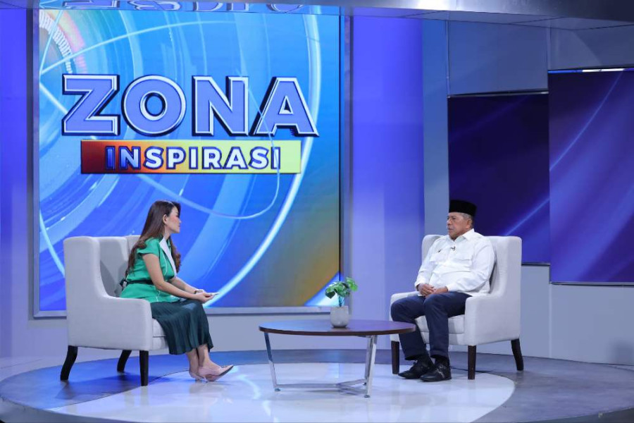 Bupati Siak Jadi Narasumber Talk Show Program 'Zona Inspirasi' Kompas TV