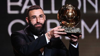 Karim Benzema Raih Ballon d'Or 2022, The Best Club Disabet Manchester City
