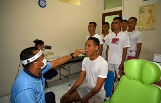 84 Casis Tamtama PK TNI AU Laksanakan Tes Kesehatan I