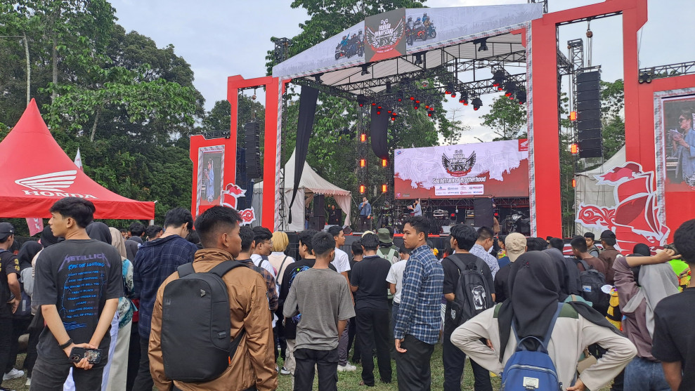 Penantian Bikers Terjawab, Para Bikers Honda Ramaikan Event HBD Regional Sumatera 2024