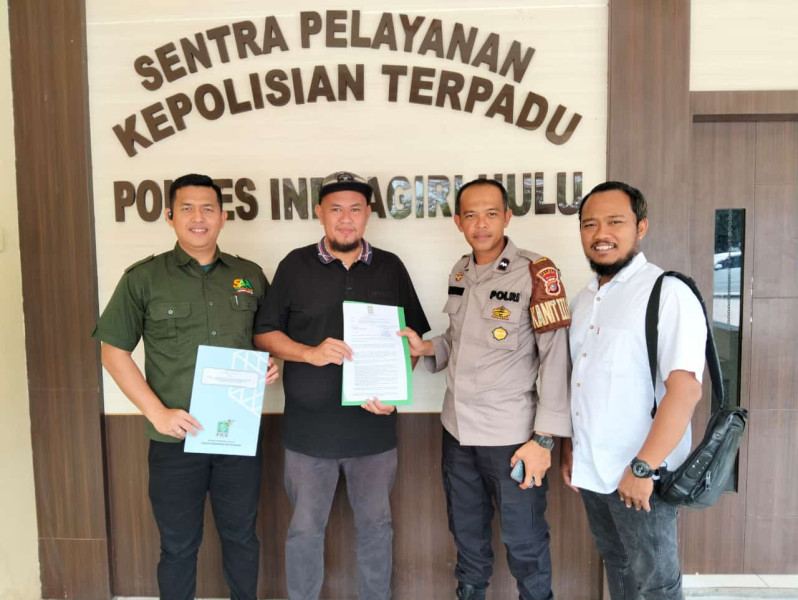 DPC PKB Inhu Laporkan Mantan Anggota DPR RI ke Polres Inhu