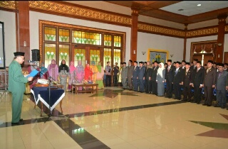Bupati Siak Syamsuar Lantik Puluhan Pejabat 