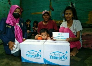 Rumah Yatim Riau Bantu Ringankan Beban Pipih Berjuang Lawan TBC