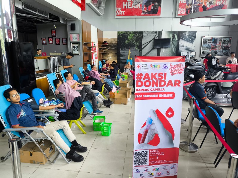 Bentuk CSR Capella Group, Kegiatan Donor Darah Tembus 341 Pendaftar