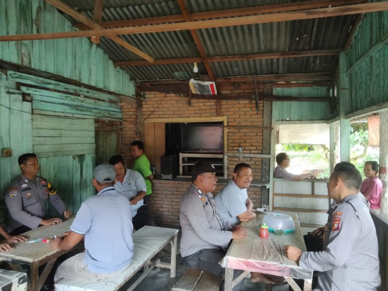 Polsek Ujung Batu Ajak Masyarakat Sukseskan Pilkada Damai 2024