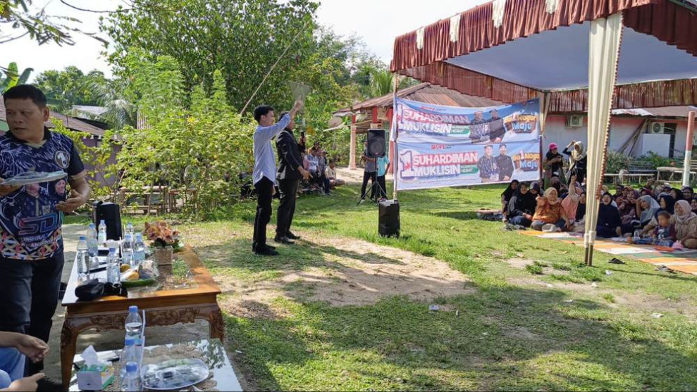 Polsek Cerenti Amankan Kampanye Tatap Muka dan Dialogis Paslon Cabup-Cawabup Pilkada 2024