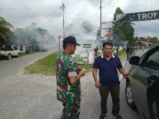 Pulang Kampung, Camat Singingi Gelar Kamis Bersih