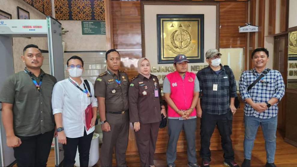 Diangkut ke Selatpanjang, Tersangka Kasus Kredit Fiktif BRI Dijebloskan ke Penjara