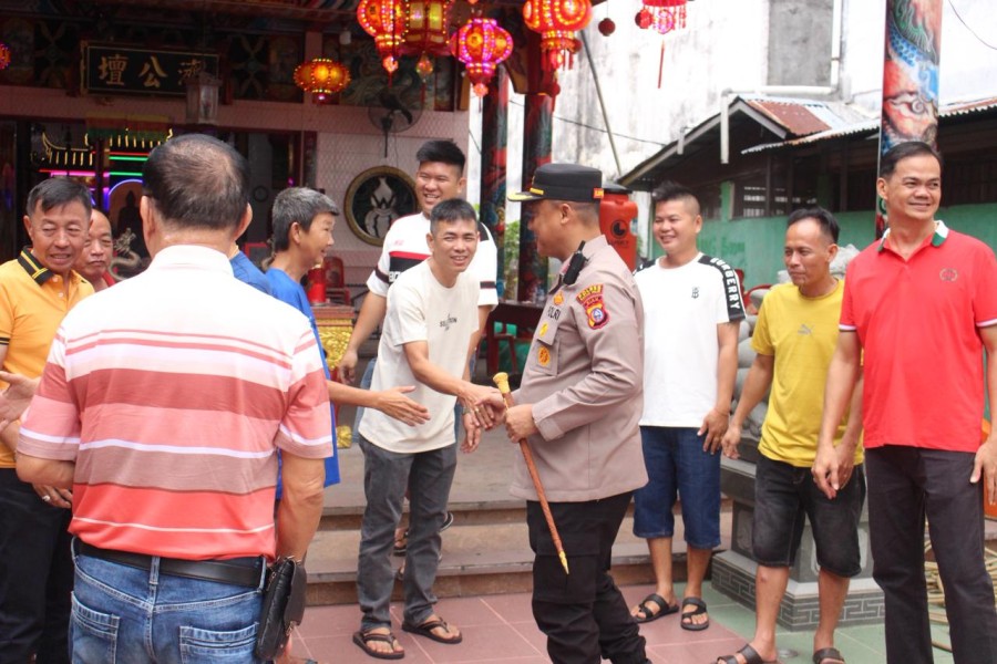 Gelar Patroli Keliling, Polres Rohil Maksimalkan Pengamanan Imlek