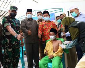 Pemkab Siak Mulai Lakukan Vaksinasi Covid-19 Anak Usia 6-11 Tahun