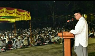 Wabup Rosman Hadiri Haul Syekh Abdil Kadir Al-Jailani di Kateman