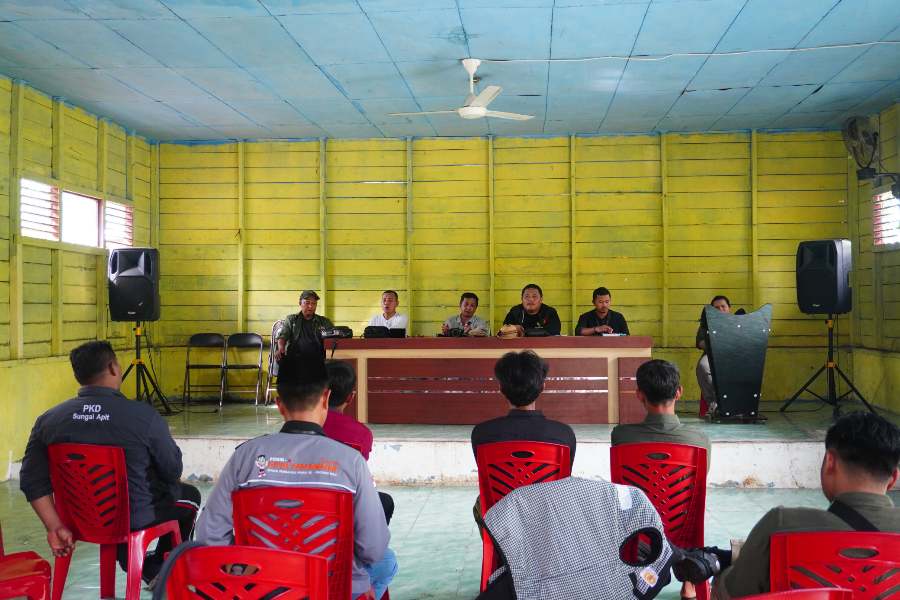 Bawaslu Siak Kunjungi Sungai Apit, Berikan PTPS Penguatan dan Motivasi