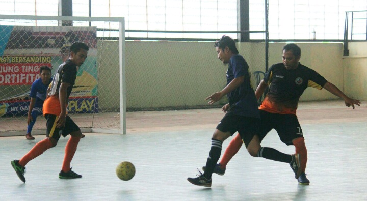Meski Tampil Gemilang, Journalist FC Harus Akui Keunggulan Tim Futsal KPLP