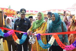  Bunda Paud Inhil Resmikan PAUD Permata Bunda Katemen