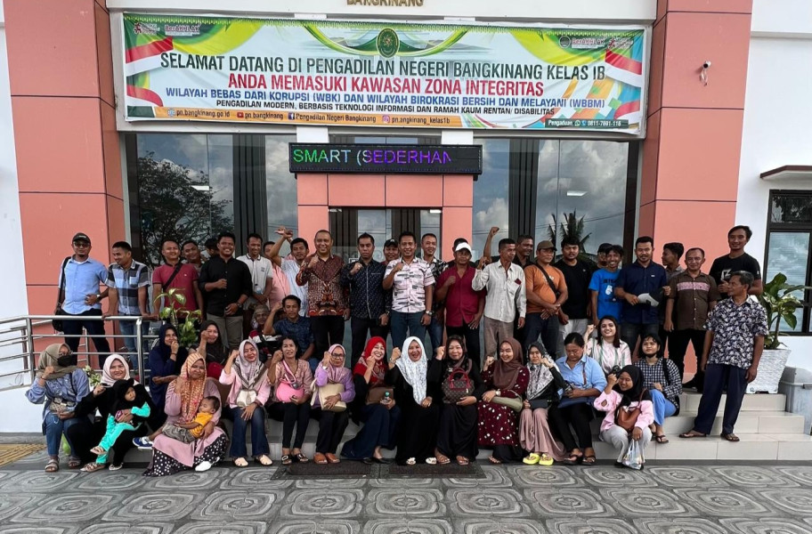 Putusan PN Bangkinang, Warga Desa Bencah Kelubi Dapatkan Kembali Tanah Mereka yang Sebelumnya Disita