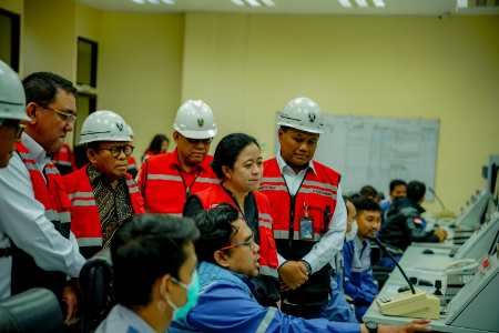 Kunjungi Pabrik Pusri Palembang, Puan Ingatkan Pesan Bung Karno Soal Kedaulatan Pangan