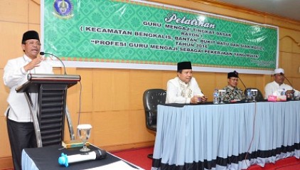 Guru Mengaji Empat Kecamatan di Bengkalis Ikuti Pelatihan