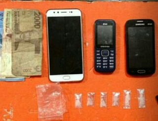 Polres Inhil Amankan Dua Terduga Narkoba di Tembilahan