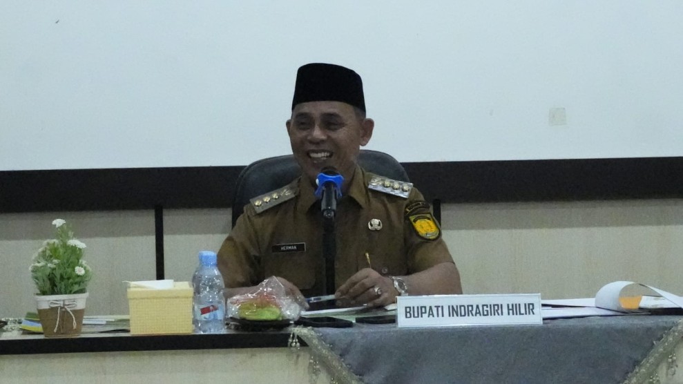 Evaluasi Kinerja Pembangunan, Bupati Inhil Minta OPD Tingkatkan Capaian Program