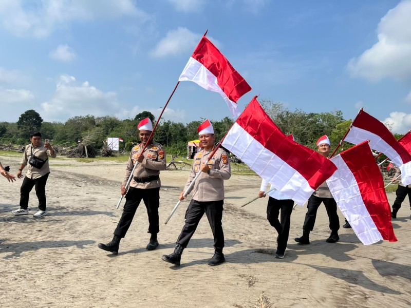 Ekspedisi Merah Putih Presisi Hadir di Pelalawan, Polda Riau Bawa Bantuan hingga Penguatan Layanan Polisi di Pesisir