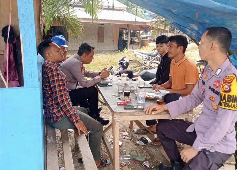 Polsek Rambah Samo Siap Ciptakan Pilkada 2024 Sejuk dan Aman