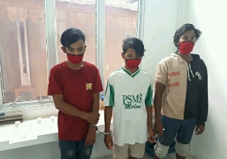 Dua Pelaku Curanmor Diamankan Polsek Siak