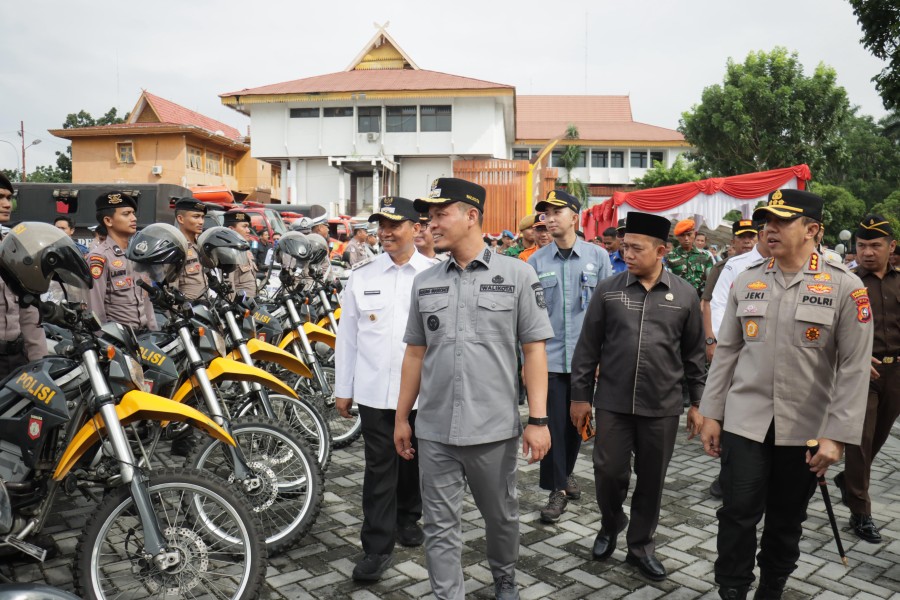 Pemko Gelar Apel Siaga Banjir, 1.000 Personil Gabungan Dikerahkan