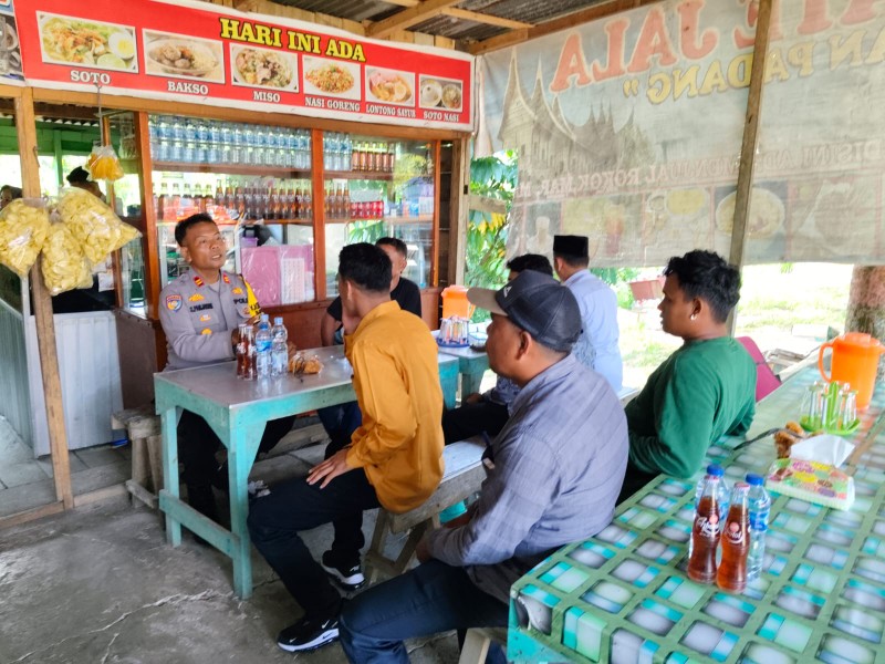 Kasat Binmas Polres Rohul Sosialiasi Pilkada Damai di Disduk Capil