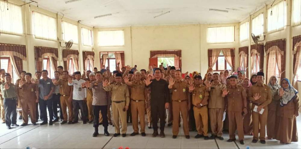 Satgas UPP Saber Pungli Sosialisasi Cegah Pungutan Liar di Kabupaten Siak