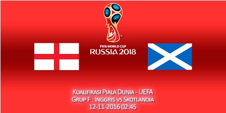 Zona Eropa Grup F, Skotlandia Vs  Inggris Bermain Imbang