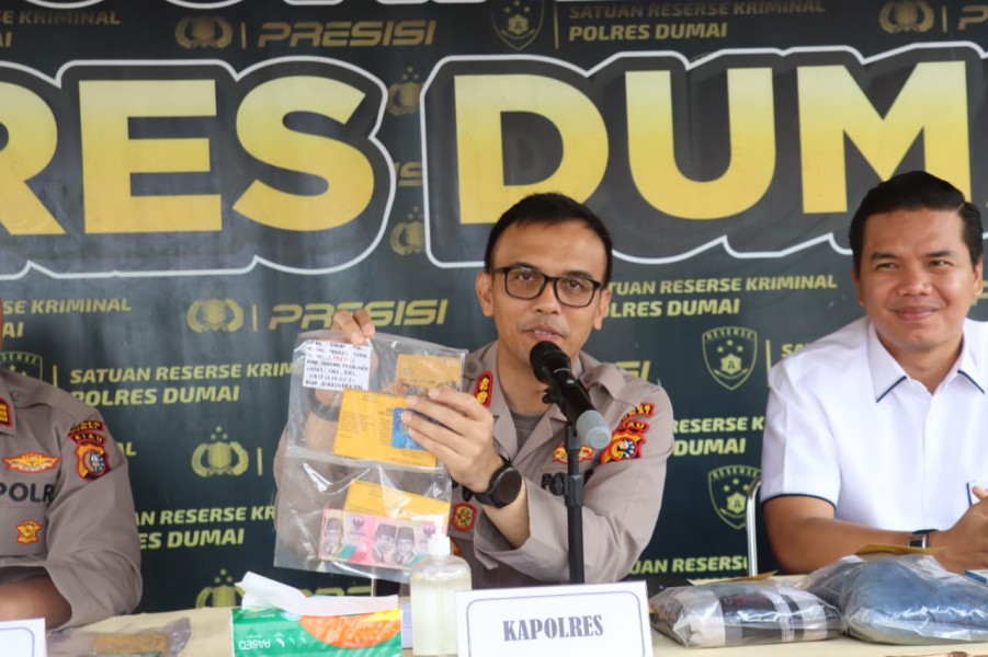 Polres Dumai Bongkar Modus Ganjal ATM, Residivis Lintas Provinsi Dibekuk