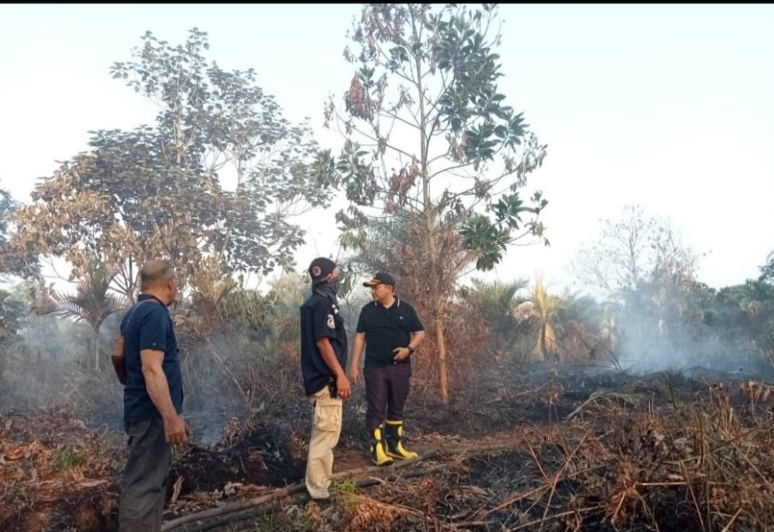 BPBD Pekanbaru Padamkan Karhutla di Jalan Manunggal, Lahan Terbakar Capai 109 Hektare