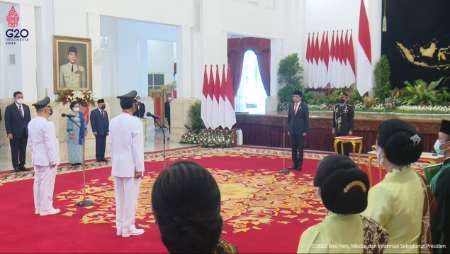 Presiden Jokowi Lantik Gubernur & Wagub DIY Periode 2022-2027
