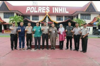 Gakkum dan Pengawasan, BPOM Riau Koordinasi Dengan Kapolres Inhil