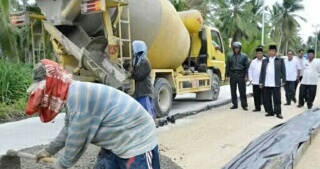 Proyek Preservasi Jalan Nasional di Inhil Akan Segera Dilelang