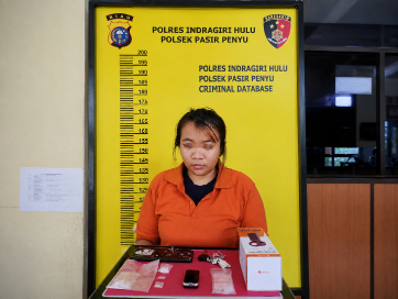 Sembunyikan Sabu di Kotak Kipas, Seorang Gadis Ditangkap Polisi di Lirik Inhu