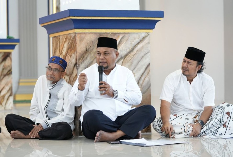 Safari Ramadhan di Kecamatan Pusako, Wabup Siak: Usulan Jalan Poros Kampung Jadi Perhatian