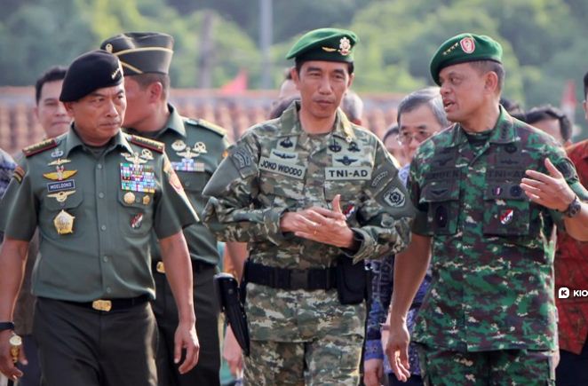 Jokowi: TNI tidak masuk ke dalam politik praktis 