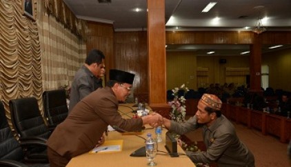  DPRD Bengkalis Terima Tiga Ranperda