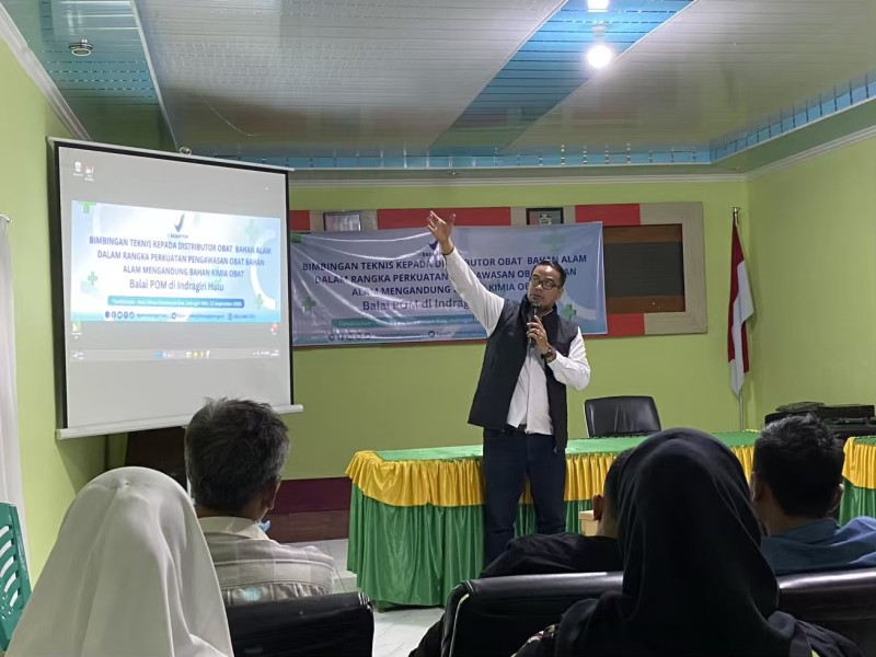 BPOM Gelar Bimtek bagi Distributor OBA di Inhil