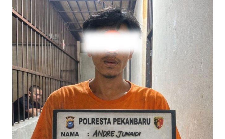Tim Resmob Jembalang Ringkus Pelaku Curas Ponsel Anak yang Viral di Pekanbaru