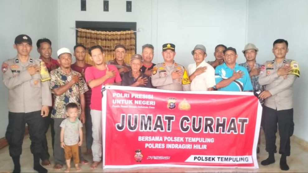 Jaga Situasi Politik Tetap Kondusif, Polsek Osman Berikan Pesan Pilkada Damai kepada Masyarakat