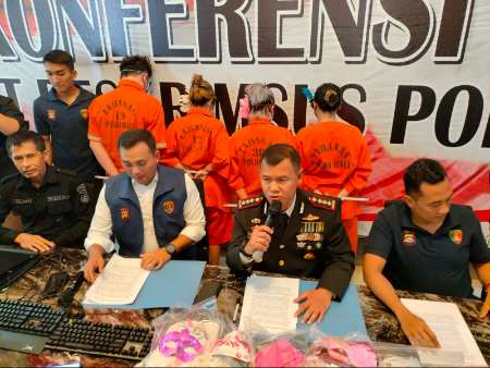 Mampu Hasilkan Ratusan Juta dari Judi Online, 4 Orang Terjaring Operasi Siber Polda Bali