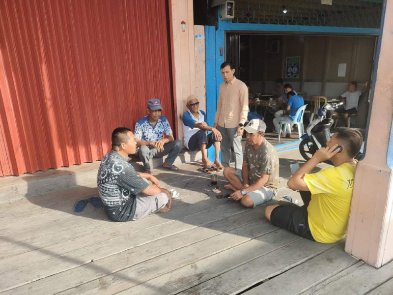 Sambangi Masyarakat, Ini Pesan Polsek Concong Wujudkan Pilkada Damai 2024