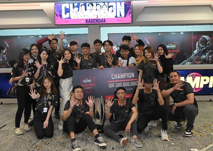 Tim Esports Telkomsel Kagendra Wakili Indonesia di Call of Duty Mobile World Championship 2023